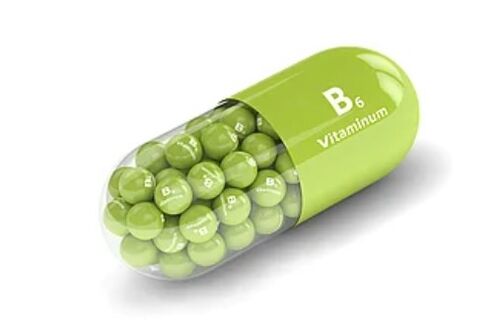 Oculax satur vitamīnu B6